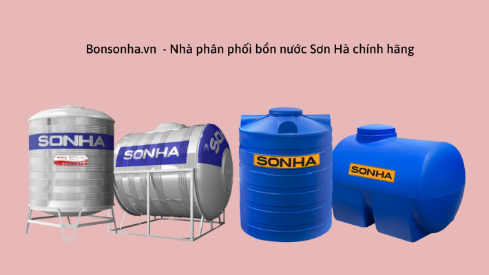 Bonsonha.vn - Nhà phân phối bồn nước Sơn Hà 4000l